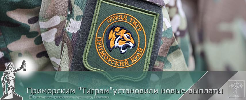 Приморским "Тиграм"установили новые выплаты | Администрация муниципального округа город Партизанск Приморского края Официальный сайт Приморским "Тиграм"установили новые выплаты | Администрация муниципального округа город Партизанск Приморского края Официальный сайт